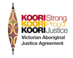 Vic Aboriginal Justice Agreement logo